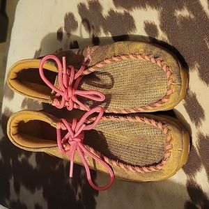 Kids twisted x moccasins